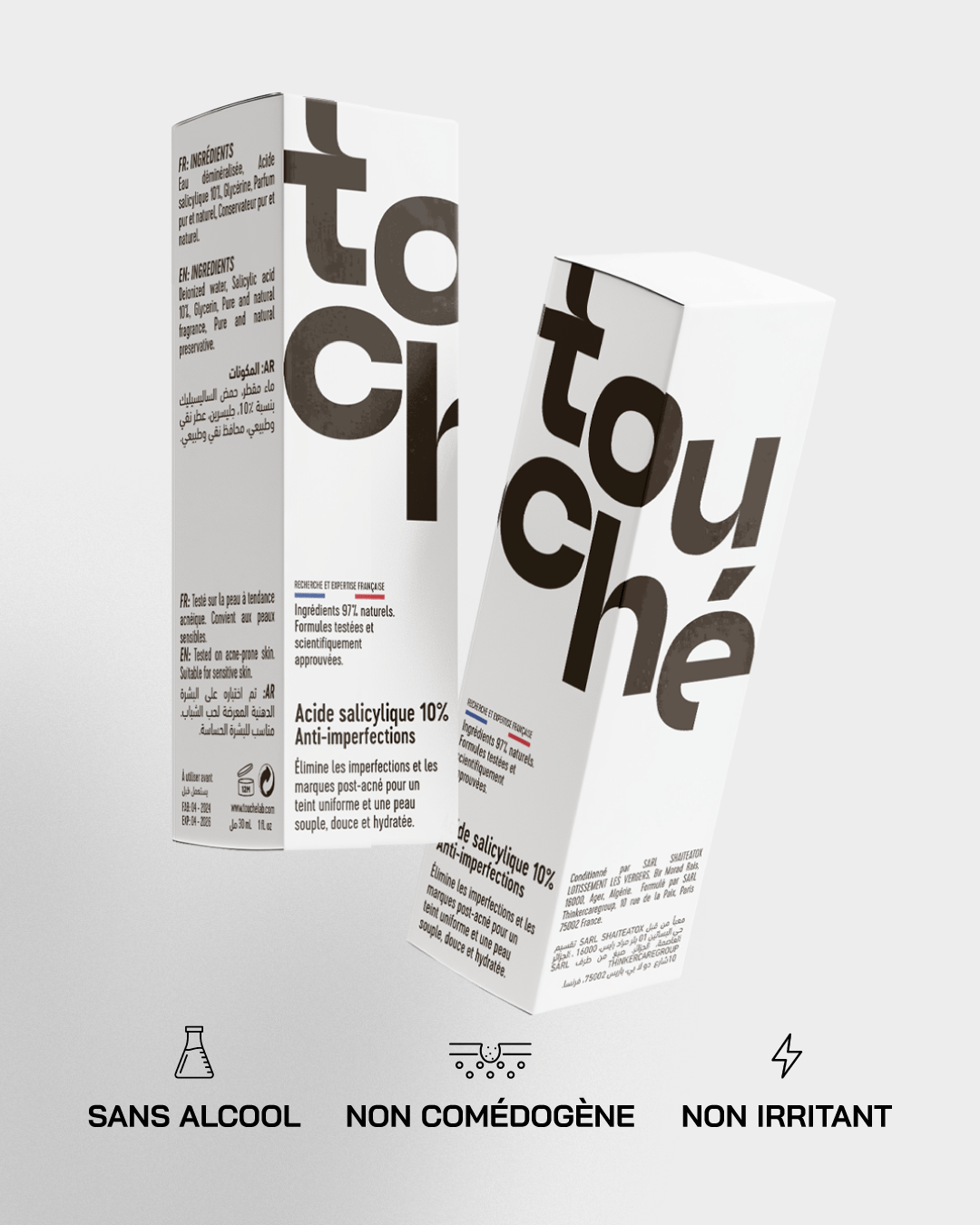 Acide Salicylique - Touché Skincare Lab