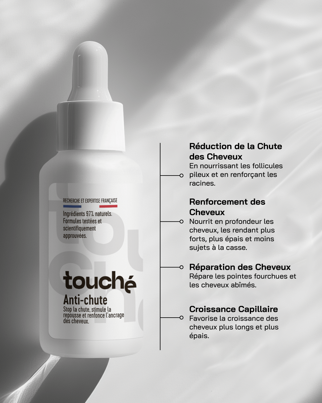 Sérum anti chute touché - Touché Skincare Lab