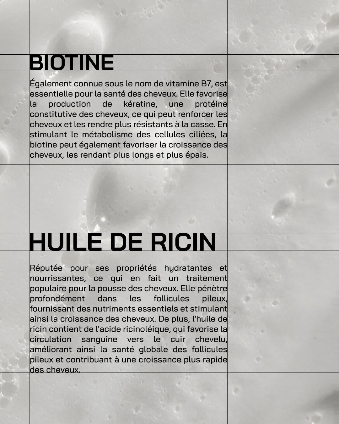 Shampooing Pousse et croissance - Touché Skincare Lab